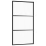 Puerta corredera con herrajes ESG vidrio y aluminio 102x205 cm de vidaXL, Puertas - Ref: Foro24-3081943, Precio: 244,21 €, De...