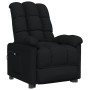 Sillón reclinable eléctrico de tela negro de vidaXL, Sillones - Ref: Foro24-3073750, Precio: 235,68 €, Descuento: %