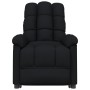 Sillón reclinable eléctrico de tela negro de vidaXL, Sillones - Ref: Foro24-3073750, Precio: 235,68 €, Descuento: %