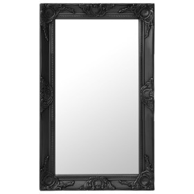 Wandspiegel im schwarzen Barockstil 50x80 cm von vidaXL, Spiegel - Ref: Foro24-320323, Preis: 70,75 €, Rabatt: %