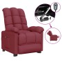 Red Fabric Electric Recliner by vidaXL, Armchairs - Ref: Foro24-3073751, Price: 267,93 €, Discount: %