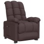 Dark Brown Fabric Electric Recliner by vidaXL, Armchairs - Ref: Foro24-3073753, Price: 267,99 €, Discount: %