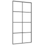 Puerta corredera set herrajes vidrio ESG aluminio 102,5x205 cm de vidaXL, Puertas para el hogar - Ref: Foro24-3152144, Precio...