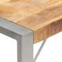 Mesa de comedor madera maciza de mango rugosa 200x100x75 cm de vidaXL, Mesas de cocina y de comedor - Ref: Foro24-321565, Pre...