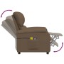 Brown fabric electric massage chair by vidaXL, Electric massage chairs - Ref: Foro24-3073856, Price: 209,77 €, Discount: %