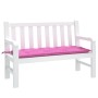 Garden bench cushion pink fabric 120x50x7 cm by vidaXL, Cushions for chairs and sofas - Ref: Foro24-361600, Price: 28,85 €, D...