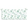 Cushion for garden bench with leaf pattern fabric 120x50x7 cm by vidaXL, Cushions for chairs and sofas - Ref: Foro24-361598, ...