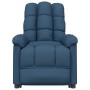 Sillón de masaje eléctrico tela azul de vidaXL, Sillones de masaje eléctricos - Ref: Foro24-3100338, Precio: 251,66 €, Descue...