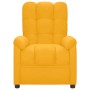 Sillón de masaje eléctrico tela amarillo de vidaXL, Sillones de masaje eléctricos - Ref: Foro24-3100339, Precio: 239,46 €, De...