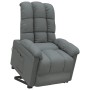 Sillón elevable tela gris oscuro de vidaXL, Sillones - Ref: Foro24-3100341, Precio: 370,99 €, Descuento: %