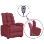 Sillón elevable tela rojo tinto de vidaXL, Sillones - Ref: Foro24-3100343, Precio: 404,07 €, Descuento: %