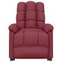 Sillón elevable tela rojo tinto de vidaXL, Sillones - Ref: Foro24-3100343, Precio: 404,07 €, Descuento: %