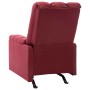 Sillón de masaje reclinable de tela color vino tinto de vidaXL, Sillones de masaje eléctricos - Ref: Foro24-321413, Precio: 2...