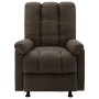 Dark Brown Fabric Reclining Massage Chair by vidaXL, Electric massage chairs - Ref: Foro24-321415, Price: 237,34 €, Discount: %