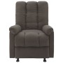 Taupe gray fabric reclining massage chair by vidaXL, Electric massage chairs - Ref: Foro24-321418, Price: 237,99 €, Discount: %