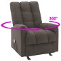 Sillón de masaje reclinable de tela gris taupé de vidaXL, Sillones de masaje eléctricos - Ref: Foro24-321418, Precio: 237,34 ...