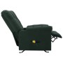 Sillón de masaje reclinable de tela verde oscuro de vidaXL, Sillones de masaje eléctricos - Ref: Foro24-321416, Precio: 237,6...