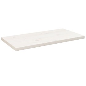 Rectangular white pine wood table top 80x40x2.5 cm by vidaXL, Table tops - Ref: Foro24-824401, Price: 44,99 €, Discount: %