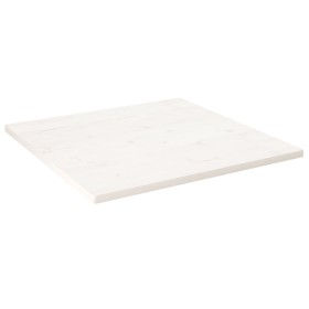 Square table top solid white pine wood 70x70x2.5 cm by vidaXL, Table tops - Ref: Foro24-824386, Price: 64,99 €, Discount: %