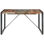 Mesa de comedor de madera maciza reciclada 140x140x75 cm de vidaXL, Mesas de cocina y de comedor - Ref: Foro24-321573, Precio...