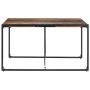 Mesa de comedor de madera maciza reciclada 140x140x75 cm de vidaXL, Mesas de cocina y de comedor - Ref: Foro24-321573, Precio...