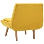 Yellow fabric upholstered armchair by vidaXL, Armchairs - Ref: Foro24-246986, Price: 174,60 €, Discount: %