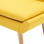 Yellow fabric upholstered armchair by vidaXL, Armchairs - Ref: Foro24-246986, Price: 174,60 €, Discount: %