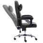 Silla de oficina de masaje de cuero sintético negra de vidaXL, Sillas de oficina - Ref: Foro24-20292, Precio: 157,28 €, Descu...