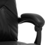 Black Faux Leather Massage Office Chair by vidaXL, Office chairs - Ref: Foro24-20292, Price: 157,28 €, Discount: %