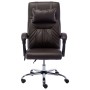 Brown Faux Leather Massage Office Chair by vidaXL, Office chairs - Ref: Foro24-20293, Price: 162,99 €, Discount: %