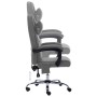 Silla de oficina de masaje de cuero sintético gris antracita de vidaXL, Sillas de oficina - Ref: Foro24-20294, Precio: 162,30...