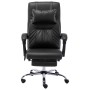 Black Faux Leather Massage Office Chair by vidaXL, Office chairs - Ref: Foro24-20296, Price: 207,06 €, Discount: %