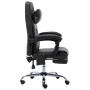 Silla de oficina de masaje de cuero sintético negra de vidaXL, Sillas de oficina - Ref: Foro24-20296, Precio: 207,06 €, Descu...