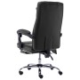 Silla de oficina de masaje de cuero sintético negra de vidaXL, Sillas de oficina - Ref: Foro24-20296, Precio: 207,06 €, Descu...