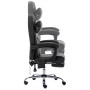 Silla de oficina de masaje de cuero sintético negra de vidaXL, Sillas de oficina - Ref: Foro24-20296, Precio: 207,06 €, Descu...