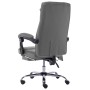 Silla de oficina de masaje de cuero sintético gris antracita de vidaXL, Sillas de oficina - Ref: Foro24-20298, Precio: 171,14...