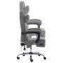 Silla de oficina de masaje de cuero sintético gris antracita de vidaXL, Sillas de oficina - Ref: Foro24-20298, Precio: 171,14...