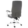 Silla de oficina de masaje cuero sintético gris de vidaXL, Sillas de oficina - Ref: Foro24-20313, Precio: 174,31 €, Descuento: %