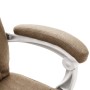 Silla de oficina de masaje de tela gris taupe de vidaXL, Sillas de oficina - Ref: Foro24-20316, Precio: 182,46 €, Descuento: %