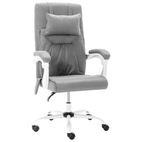 Gray Fabric Massage Office Chair by vidaXL, Office chairs - Ref: Foro24-20318, Price: 179,61 €, Discount: %