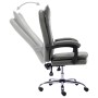 Silla de oficina de cuero sintético gris antracita de vidaXL, Sillas de oficina - Ref: Foro24-20350, Precio: 190,91 €, Descue...