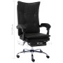 Silla de oficina de cuero sintético negra de vidaXL, Sillas de oficina - Ref: Foro24-20352, Precio: 174,06 €, Descuento: %