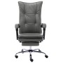 Anthracite Gray Faux Leather Office Chair by vidaXL, Office chairs - Ref: Foro24-20354, Price: 168,83 €, Discount: %