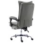 Silla de oficina de cuero sintético gris antracita de vidaXL, Sillas de oficina - Ref: Foro24-20354, Precio: 168,69 €, Descue...