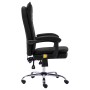 Silla de oficina de masaje de cuero sintético negra de vidaXL, Sillas de oficina - Ref: Foro24-20356, Precio: 191,99 €, Descu...