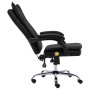 Silla de oficina de masaje de cuero sintético negra de vidaXL, Sillas de oficina - Ref: Foro24-20356, Precio: 191,99 €, Descu...