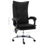 Silla de oficina de masaje de cuero sintético negra de vidaXL, Sillas de oficina - Ref: Foro24-20356, Precio: 191,99 €, Descu...