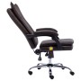 Brown Faux Leather Massage Office Chair by vidaXL, Office chairs - Ref: Foro24-20357, Price: 187,99 €, Discount: %