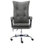 Anthracite Gray Faux Leather Massage Office Chair by vidaXL, Office chairs - Ref: Foro24-20358, Price: 217,99 €, Discount: %