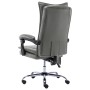 Silla de oficina de masaje de cuero sintético gris antracita de vidaXL, Sillas de oficina - Ref: Foro24-20358, Precio: 216,70...